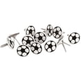 thumbnail image 1 of Eyelet Outlet Brads en Forme 12/pkg-Boules de Soccer, 1 of 2