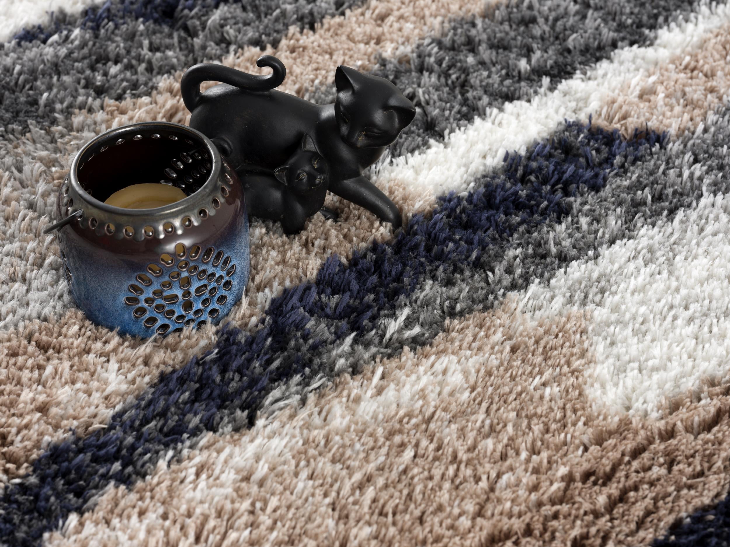 Rug Branch Retro Collection Modern Abstract Area Rug