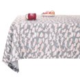 thumbnail image 1 of Deconovo Lino sintético con presillas Pattern Table Cover, Water and Spill Resistant Rectangle Tablecloth para Party, Grey, 54x108 Inch, 1 of 7
