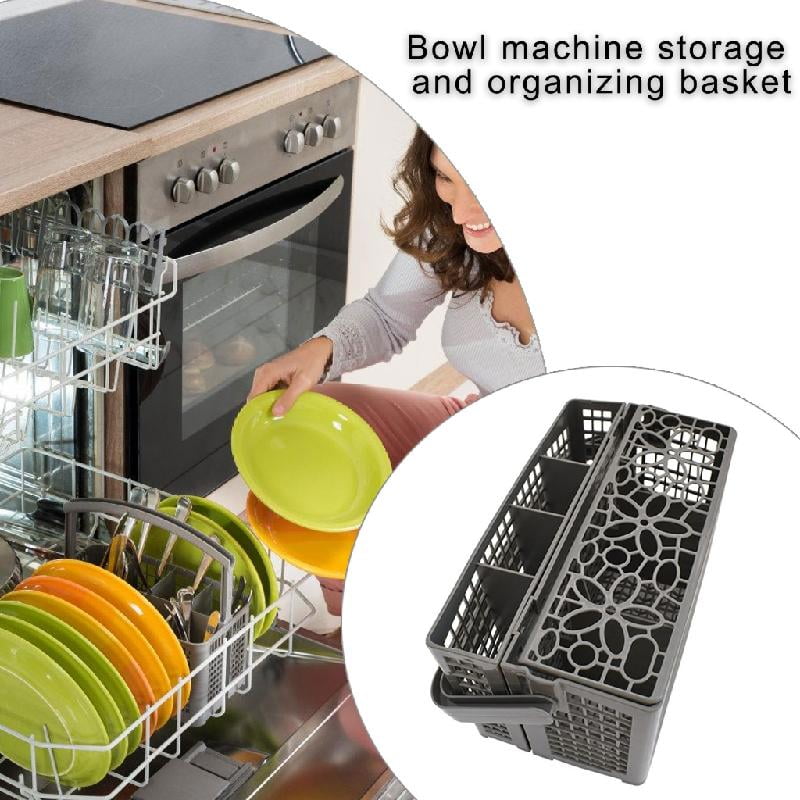 Practical Dishwasher Storage Solution Plastic Texture for Chopsticks and Forks