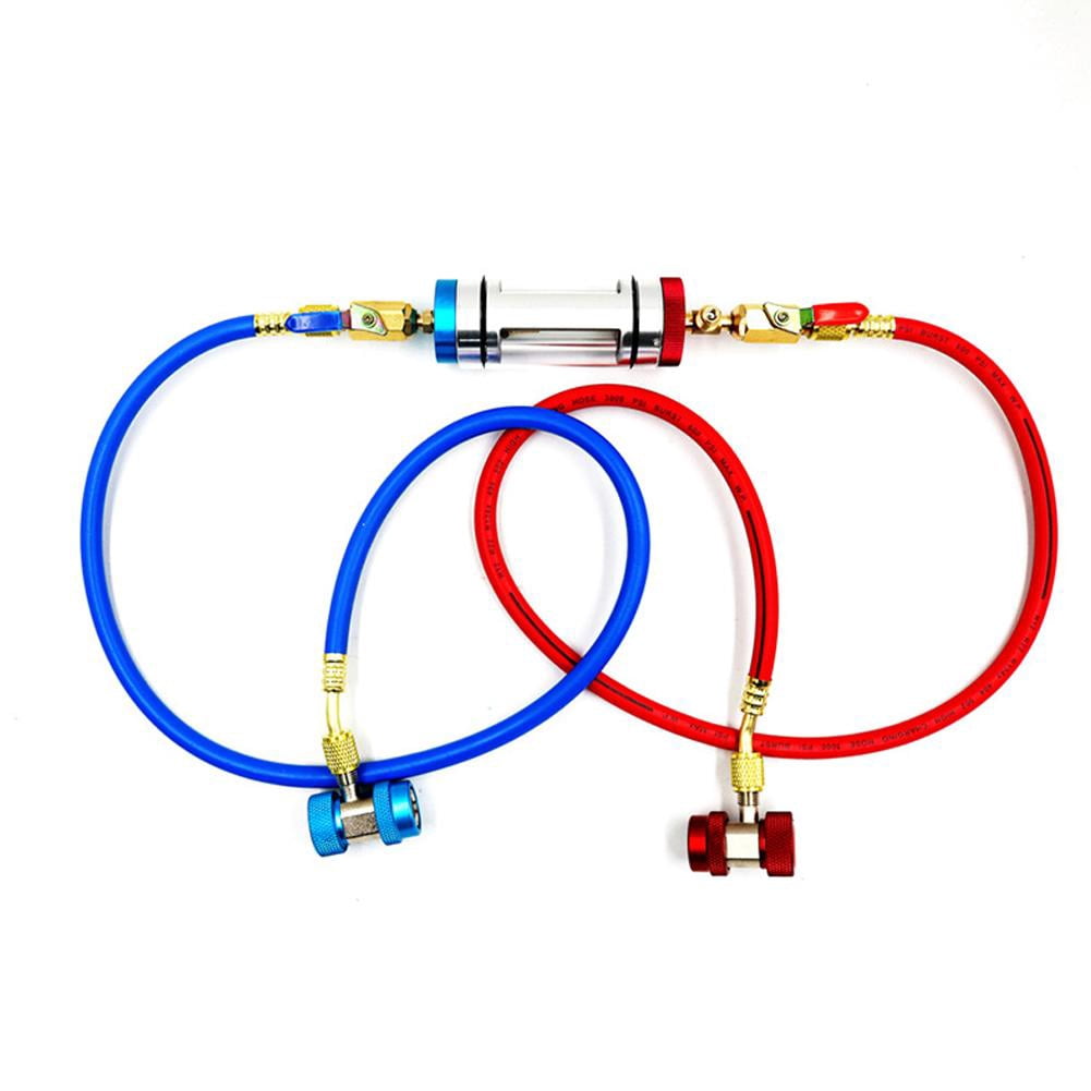 Automotive Conditioning Refrigerant Oil Analyzer, 2025 New Car A/C System Compressor Oil Filter Test Tool, Auto Aircon Oilss Checker, Refrigeration Oils Regulator