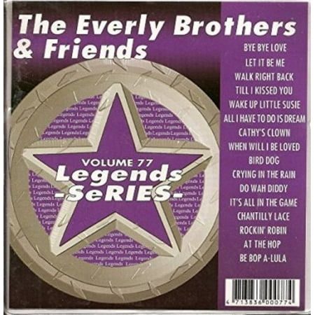 Everly Brothers N Friends Karaoke CDG