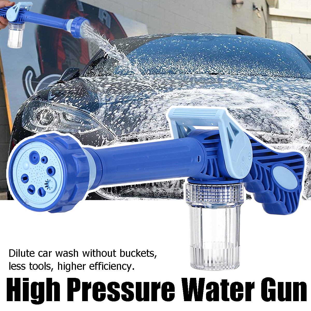 1L Foam Lance Pressure Washer Car Wash Jet Gun Cannon SUV Car Wash Jet Gun 