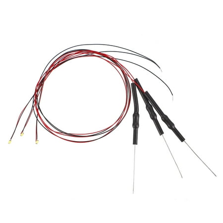 

Uxcell 0805 DC 6-18V Surface Mounted Devices Prewired with Resistor Micro LED Light Emitting Diode White 3 Pack