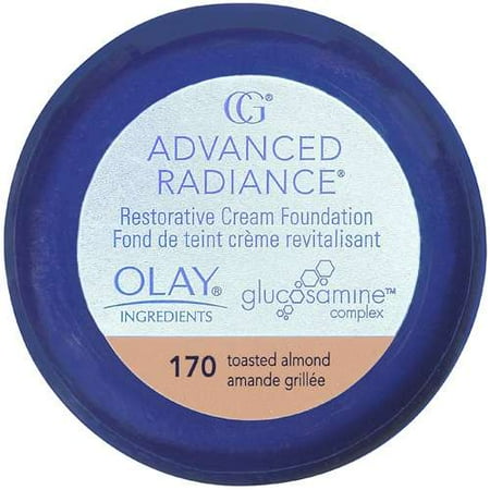 Cover Girl: 170 Toasted Almond Advanced Radiance Restorative Cream Foundation, 28 ml
