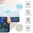 thumbnail image 6 of RMDQTR 20" × 24" U Shape Bathroom Rugs Plush Toilet Base Mat Soft Rugs Non Slip Absorbent Midnight Rose Citadel, 6 of 9