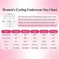 thumbnail image 6 of Bike Shorts Women with Padding Mountain Bicycle Cycling Underwear Cycle Clothing Pink M, 6 of 6