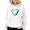 White-1, variant on Black Print Hoodie Graphic Sweatshirt St Patrick Day Heart Clover Star Pattern Glamorous Comfortable Casual Wear Print Sweatshirt Graphic Tees Shirts Tops S-2XL