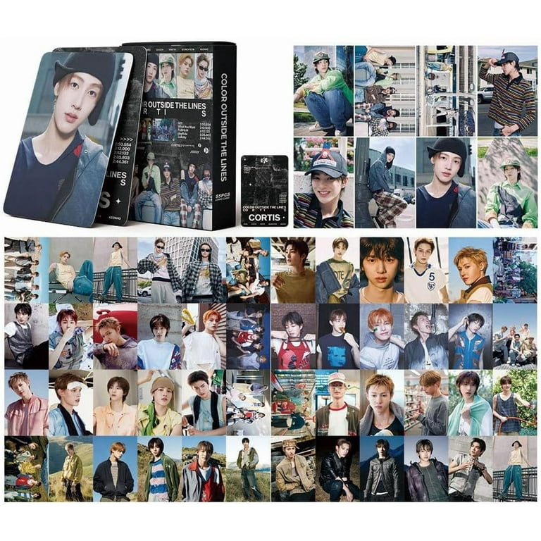 CORTIS Color Outside The Lines Album Lomo Cards 55PCS Kpop