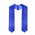 thumbnail image 1 of Kids Graduation Stole Sash 53'' Long (Blue One Size), 1 of 3