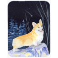 thumbnail image 1 of Carolines Treasures SS8353LCB Starry Night Corgi Glass Cutting Board- Large, 1 of 1