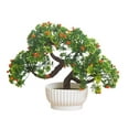 thumbnail image 2 of HongHeng Artificial Small Plant 1pc Fake Flower Potted Plant Bathroom for Indoor Decor Window Tabletop office Colorful, 2 of 6