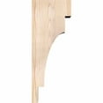 thumbnail image 3 of 5 1/2"W x 10"D x 26"H Mediterranean Smooth Corbel, Douglas Fir, 3 of 9