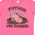 thumbnail image 4 of Inktastic Future Pig Farmer with Cute Pig Family Boys or Girls Toddler T-Shirt, 4 of 5