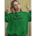 thumbnail image 2 of Mama Vampire Quote Hoodie Women -Image by Shutterstock, Female 5X-Large, 2 of 4
