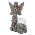 thumbnail image 4 of DOLITY Ange Statue Œuvre d'Art Décoration Fée Sculpture pour Balcon Cour Jardin, 4 of 9