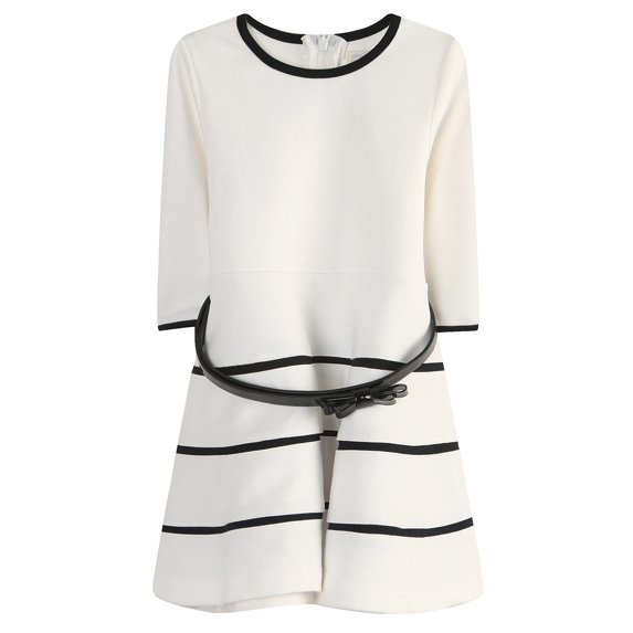 Richie House Girls' Princess Dress with Matching Belt RH1594