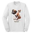 thumbnail image 2 of If It's Not a Boxer It's Just a Dog Gift | Mens Dog Lover Long Sleeve T-Shirt, White, Medium, 2 of 3