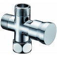 thumbnail image 1 of Dawn Kitchen & Bath DTR090100 Push Pull Shower Diverter - Chrome, 1 of 1