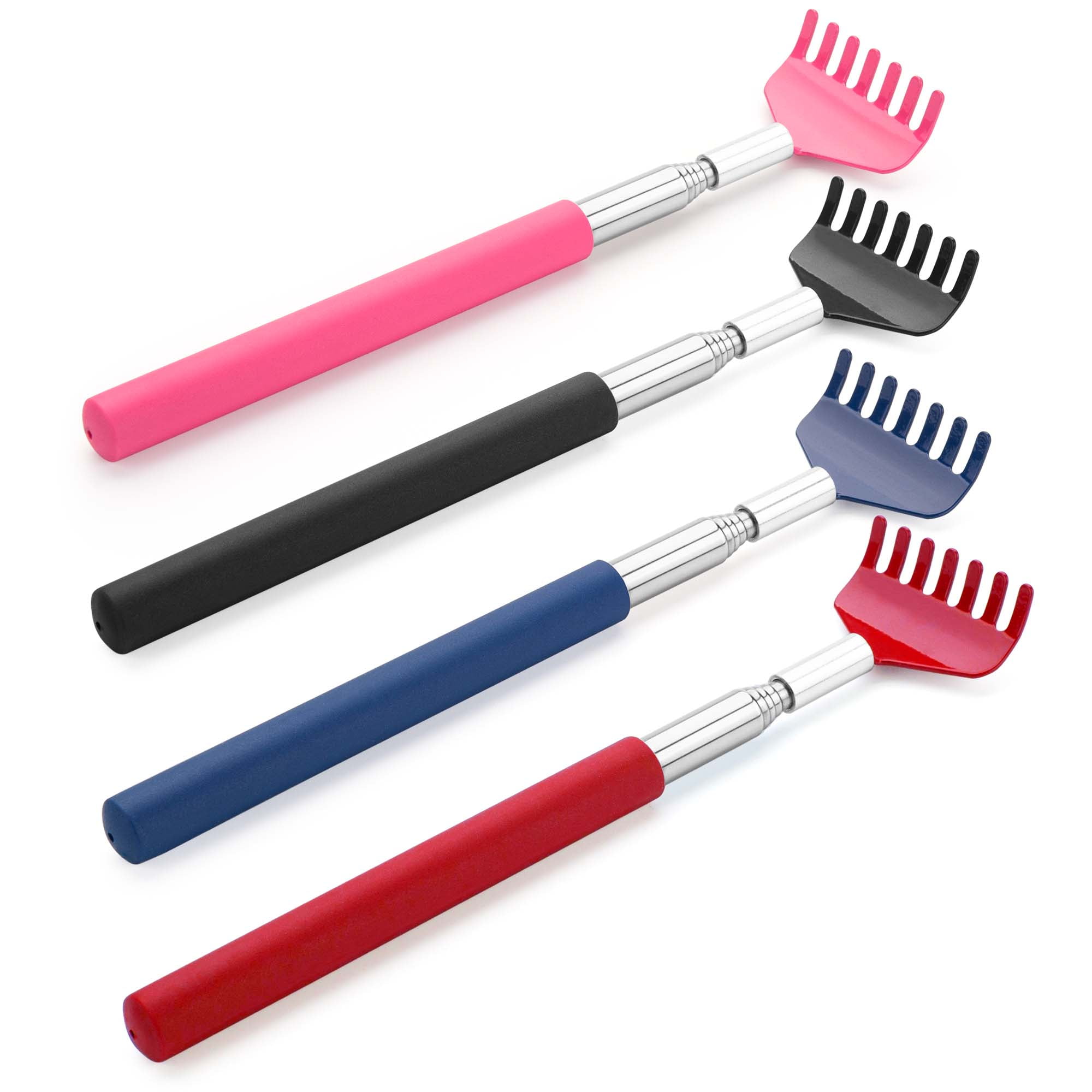 Pansylife 4 Pack Back Scratchers for Adults, Extendable Telescoping