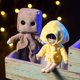 thumbnail image 3 of Juguetes De Peluche Suave Muñeco De Juego Relleno Para Niños Muñeco De Peluche De Dibujos Animados 2 Uds Methold FN005939-00, 3 of 6