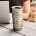 thumbnail image 4 of Stainless Steel Tumbler with Magical Forest Mushrooms Double-Wall Insulated Travel Coffee Cup Leak-Resistant Hot & Cold On-the-Go Travel Mug for Women Men Work School Gift, 4 of 7