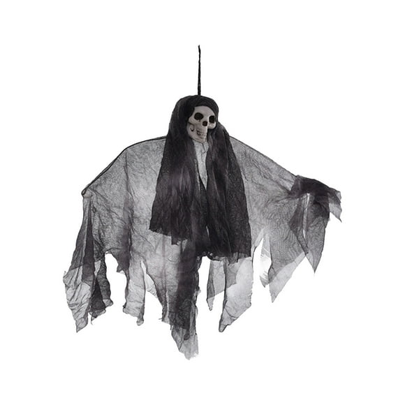 Clearance Sales Hot6slKitchen Goodies,Ghost Festival Skull Head Cloth Small Hanging Ghost Christmas Ghost House Room Decoration Props Scene Layout Hanging Door Hanging Decoration