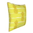 thumbnail image 2 of Kll Gold Pineapple Decorative Throw Pillow Covers Velvet Soft For Couch Sofa Bedroom Living Room Outdoor -16"X16", 2 of 8
