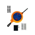 thumbnail image 2 of Tendedero portátil Macarena Línea de secado de ropa Retráctil Sin taladro Naranja 10m con bolsa tendedero portátil, 2 of 8
