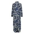 thumbnail image 6 of Oyyn Women's Button Down Long Sleeve Shirt Dress - Casual Loose Maxi Dress, S-XXL Sizes, 6 of 6