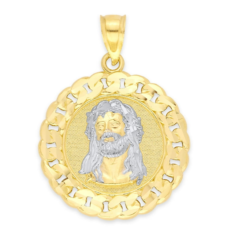 10k gold cheap religious pendant