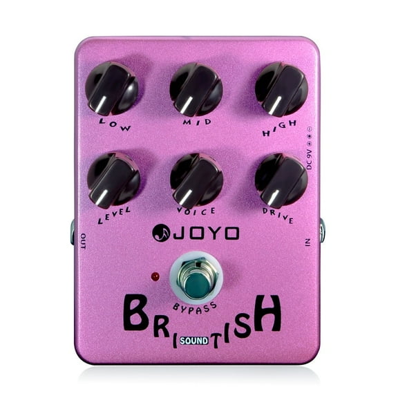 JOYO JF-16 British Sound Vintage Overdrive Guitar Effect Pedal Rock Amp True Bypass