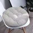thumbnail image 2 of Deeceymbur Chair Cushion Thickened Seat Pad for Kitchen Dining Patio Solid Color 17 Inch Round Cushion, 2 of 6