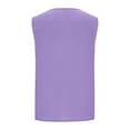 thumbnail image 4 of LEKWK Tank Tops for Women V Neck Sleeveless Cotton Linen Shirts Loose Fit Casual Lace Boho Blouses Summer Fashion Beach Vacation Outfits, 4 of 8