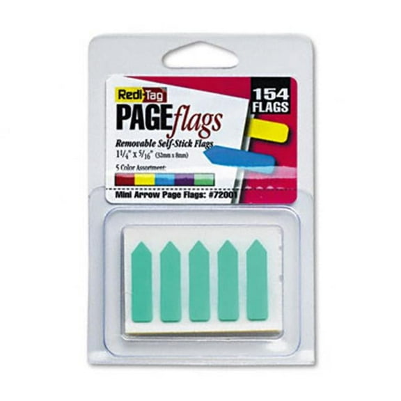 Redi-Tag  Mini Arrow Page Flags Blue/Mint/Purple/Red/Yellow