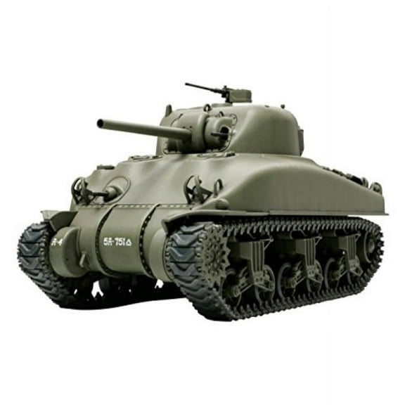 Tamiya 1/48 Military Miniature Series No.23 American M4A1 Sherman tank 32523