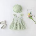 thumbnail image 4 of Vestido de malla de mariposa para niña, vestido de princesa para fiesta de cumpleaños de 0 a 2 años, estilo Pastoral, primavera y verano, 2024, 4 of 5