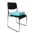 thumbnail image 3 of 1 cojín elevador ajustable para silla de comedor, para niños (superficie superior azul), 3 of 5
