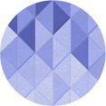 thumbnail image 1 of Ahgly Company Tapis Rond Lavable en Machine Intérieur Transitionnel Bleu Ardoise Clair, 5 Pieds Rond, 1 of 7