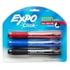 Expo Retractable Click Dry Erase Markers, 3 Count