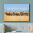 thumbnail image 2 of wall26 Canvas Print Wall Art Wild African Safari Jungle Antelope Gazelle Nature Animals Photography Realism Rustic Scenic Landscape Wilderness Zen Colorful for Living Room, Bedroom, Office - 16", 2 of 5