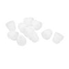 2 Layer Headphone Headset Ear Bud Cover Earphone Tip Replacement Clear 5 Pairs