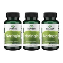 Swanson Naringin 500 Milligrams 60 Capsules (3 Pack)