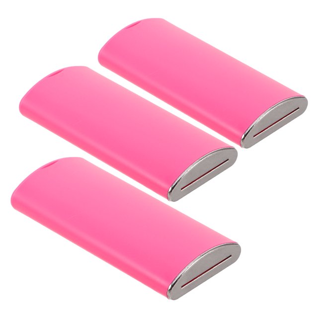 BESTYASH 3Ud De Desecho Para Cuchillas Rotores Compacto Rosado Para Barbería Y Cortes De Tintado