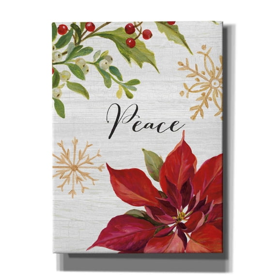 Epic Graffiti 'Christmas Moments II' by Silvia Vassileva, Canvas Wall Art, 40"x54"