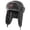 A111 Silver, variant on Coonskin Cap Warm Suedette Skiing Cap Faux Fur Flat Top Winter Hat Windproof Skiing Warm Cold Weather Cap with Ear Flap Warm Russian Bomber Hats Fashion Winter Hat Brown One Size