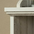 thumbnail image 4 of Pemberly Row 10-Cube Modern Engineered Wood Bookcase in White Plank, 4 of 14