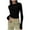 Black, variant on FNFYFH Womens Crop Shirt T Shirts Long Sleeve Slim Fit Basic Tops Going Out Outfits Y2k Clothes Fall Fashion 2025