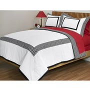 Electro Pop Houndstooth Comforter Set