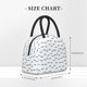 thumbnail image 2 of Balery Cute Shark Bolsa de Almuerzo para Mujeres, Caja de Almuerzo, Bolsa de Almuerzo Pequeña Impermeable, Tote de Almuerzo Reutilizable con Gran Capacidad, 2 of 6